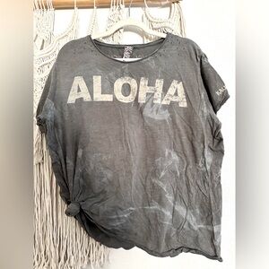 Magnolia Pearl Cotton Aloha Tee One Size Gently Worn 2/3 times